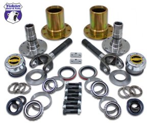 Jeep Wrangler Spin Free Locking Hub Conversion Kit - Front - Yukon Gear & Axle - Dana 30/Dana 44, 27 Spline, 5 X 4.5, WARN Locking Hubs - `84-`06